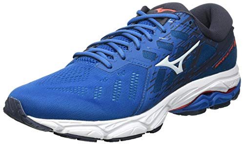 Mizuno Wave Ultima 12, Zapatillas Hombre, MykonosB/WanBlueIndiaInk, 45 EU