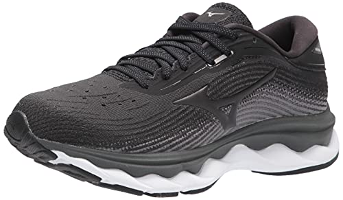 Mizuno Zapatillas de correr Wave Sky 5 para hombre, Negro, 44 EU