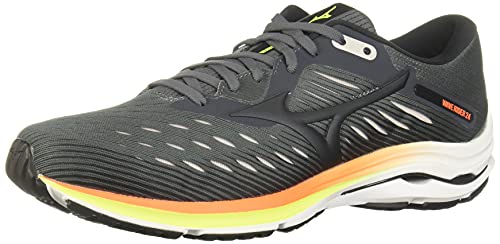 Mizuno - Zapatillas de running Wave Rider 24 para hombre, gris (Castlerock-fantasma), 40 EU