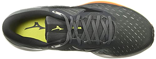 Mizuno - Zapatillas de running Wave Rider 24 para hombre, gris (Castlerock-fantasma), 40 EU