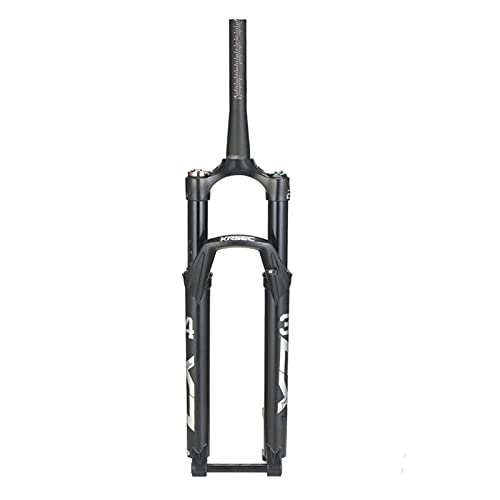 MJCDNB 26 27.5 29 Horquilla de suspensión para Bicicleta Eje pasante 15 mm Freno de Disco MTB Horquilla neumática DH Recorrido de Bicicleta 105 mm Ajuste de Rebote Bloqueo Manual/Remoto Ultraligero