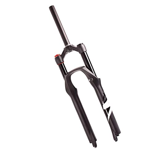 MJCDNB 26"27,5 Pulgadas 29er Horquilla de suspensión Delantera para Ciclismo, 1-1/8" (28,6 mm) Horquillas de Aire para Bicicleta MTB Ligeras de aleación Amortiguador - 120 mm de Recorrido