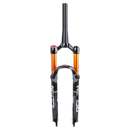 MJCDNB FKA002 Horquilla Delantera para Bicicleta de montaña 26"27,5" 29", Suspensión MTB 120 mm de Viaje Aleación 1-1/8 Horquillas neumáticas