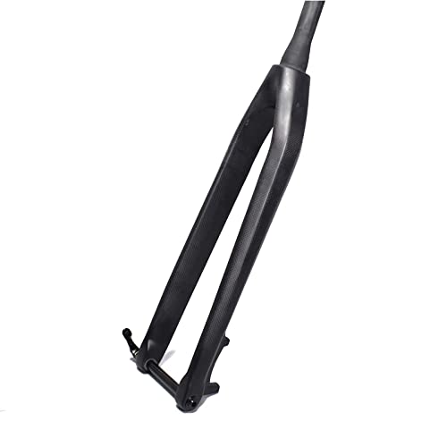MJCDNB Horquilla de Carbono Completa Horquilla MTB para Bicicletas Rigid Mountain UD y 3K 29er Bicicletas Horquilla Tapered Thru Axle Bicicleta de montaña de 15 mm