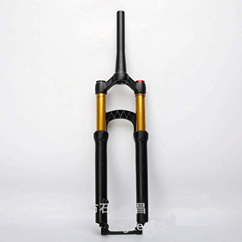 MJCDNB Horquilla de suspensión de Bicicleta MTB 26/27,5 Pulgadas Freno de Disco de Doble cámara de Aire QR 9mm Viaje 125mm Bloqueo Manual ABS Bicicleta XC 1700g