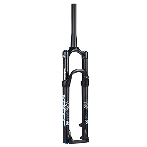 MJCDNB Horquilla de suspensión para Bicicleta 26 Pulgadas 27.5"29er 1-1/8" Aleación MTB Air Horquillas Recorrido: 120 mm