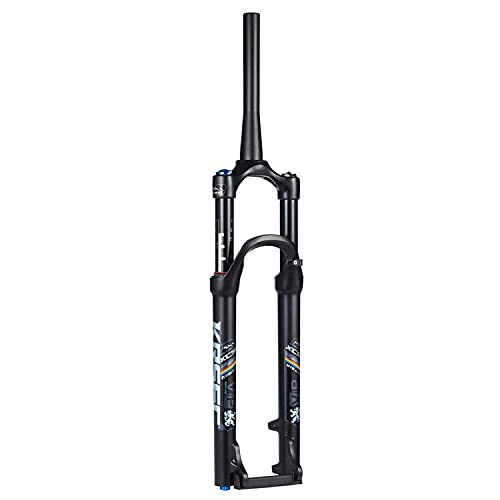 MJCDNB Horquilla de suspensión para Bicicleta 26 Pulgadas 27.5"29er 1-1/8" Aleación MTB Air Horquillas Recorrido: 120 mm