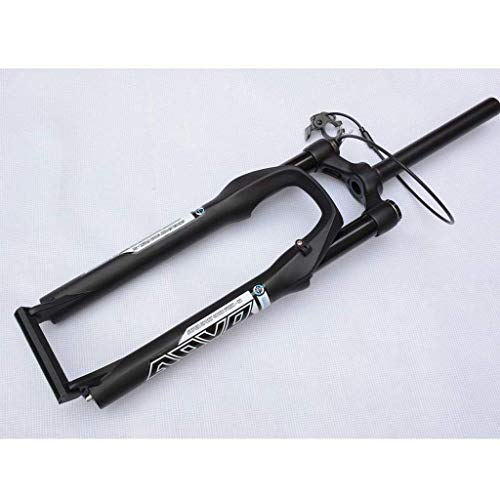 MJCDNB Suspensión de Horquillas Delanteras de Bicicleta 26 27,5 29 Pulgadas Amortiguador de Bicicleta de montaña MTB Air Fork 1-1/8"Carrera 120mm