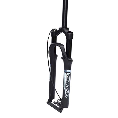 MJCDNB Suspensión de Horquillas Delanteras de Bicicleta 26 27,5 29 Pulgadas Amortiguador de Bicicleta de montaña MTB Air Fork 1-1/8"Carrera 120mm