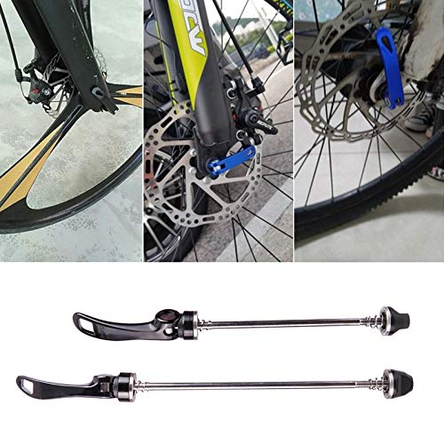 mlloaayo 1 Par De Pinchos De Bicicleta, Pinchos De Eje De Liberación Rápida, Eje De Rueda Delantero Y Trasero para Bicicleta, 100 / 135mm para MTB, Bicicleta De Montaña Y Carretera