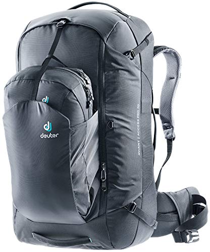 Mochila Negro de la Marca Deuter, Black, 70 L (7000)