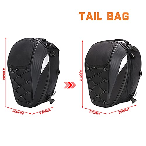 Mochila para casco de motocicleta, portátil, impermeable, de gran capacidad, carcasa rígida de fibra de carbono, ligera, para viajes, senderismo,camping, ciclismo,bolsa de almacenamiento para cámara