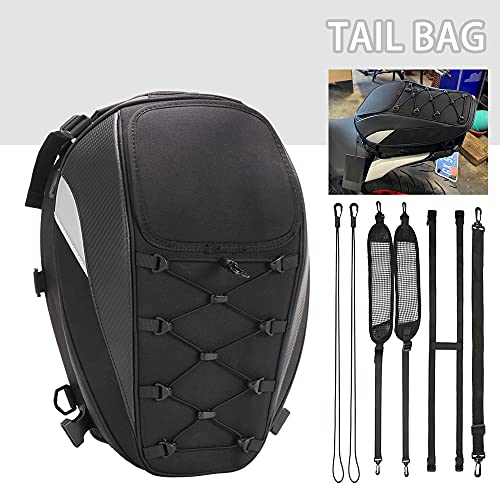 Mochila para casco de motocicleta, portátil, impermeable, de gran capacidad, carcasa rígida de fibra de carbono, ligera, para viajes, senderismo,camping, ciclismo,bolsa de almacenamiento para cámara