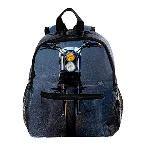 Mochila Preescolar Bicicletas de Carretera geniales Mochila Infantil Niño por Adolescente Bolsa para la Escuela, Bolsa de Escuela Primaria Mochila para niños 25.4x10x30 CM