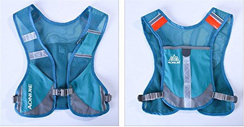 Mochila/chaleco Aonijie de hidratación, ligera, ideal para senderismo, maratón, escalada y ciclismo, azul