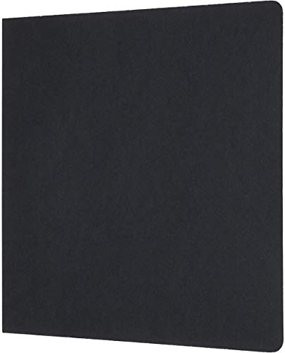 Moleskine - Cuaderno de Dibujo, Papel para Lápices, Carboncillo, Plumas Estilográficas y Marcadores, Tapa Blanda, Color Negro, Tamaño Cuadrado 19 x 19 cm, 48 Páginas