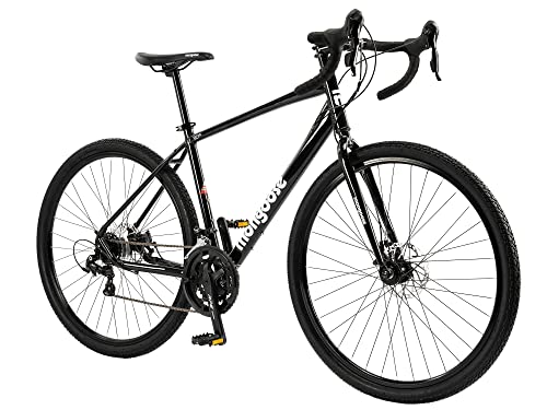 Mongoose Define Men Bicicleta de Grava, Hombre, Negro, 19
