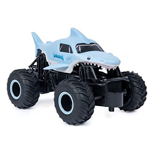 Monster Jam Megalodon - Monster Truck con Mando a Distancia Oficial a Escala 1:24, 2,4 GHz, a Partir de 4 años