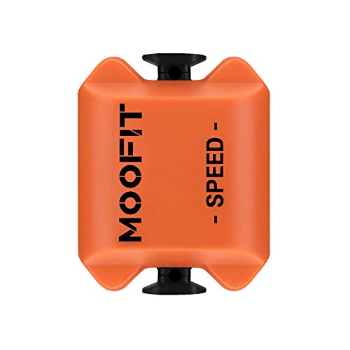moofit Sensor de Velocidad Bluetooth Sensores de Velocidad Ant+ Rodillo Impermeable para Ciclocomputadores y Aplicación de Fitness