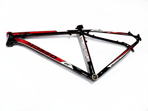 Mosso MTB 2932TB - Cuadro, Color Negro/Rojo, Talla 15"