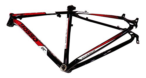 Mosso MTB 2932TB - Cuadro, Color Negro/Rojo, Talla 15"