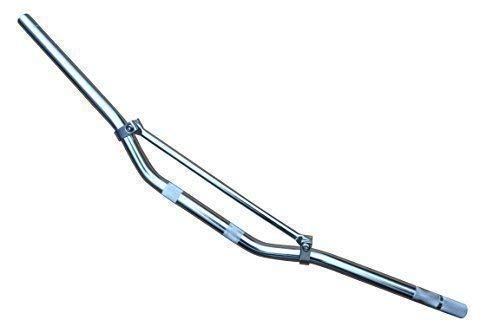 Moto Manillar Para Trail Motocross Streetfighter Motocicleta Soporte - 22mm 7/8" - Plateado
