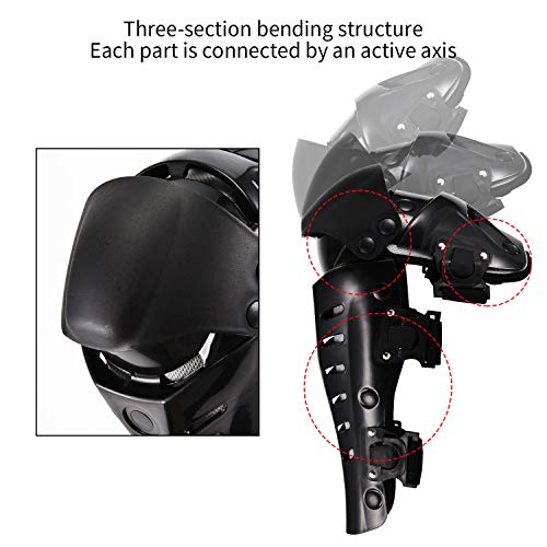 Moto Rodilleras Adultos Espinillera Motocross Protección de Rodilla Motocross Corporal Protector Rodilla Motocicleta Bicicleta Rodilleras para Protector Caballero al Aire Libre