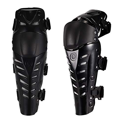 Moto Rodilleras Adultos Espinillera Motocross Protección de Rodilla Motocross Corporal Protector Rodilla Motocicleta Bicicleta Rodilleras para Protector Caballero al Aire Libre