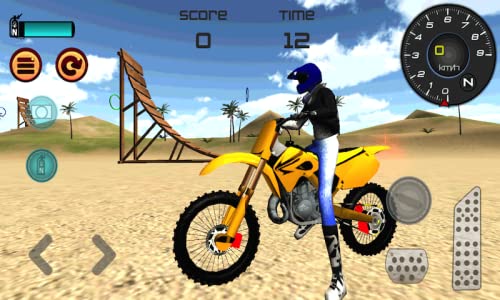 Motocross Beach Jumping 3D - Motorcycle Stunt Game