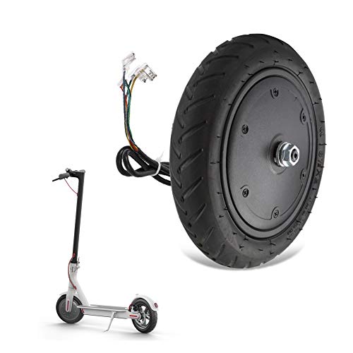 Motor con neumáticos inflables - Motor de 250 W con accesorio de repuesto para neumático de rueda para scooter eléctrico para Xiao-mi M365