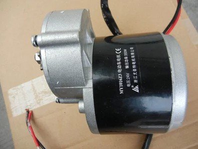 Motores eléctricos de MY1016Z3 24V 350W para Las bicis Motor de desaceleración del Engranaje del Cepillo de Alta Velocidad de la E-Bicicleta