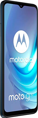 Motorola Moto g50 (Pantalla de 6.5" Max Vision HD+, Qualcomm® Snapdragon™ 480 2.0 GHz octa-core, cámara triple de 48MP, batería de 5000 mAH, Dual SIM, 4/128GB, Android 11), Gris [Versión ES/PT]