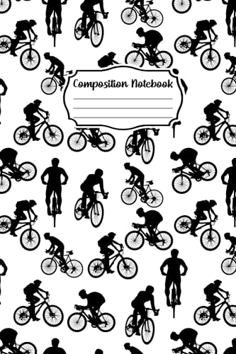 Mountain Bike Composition Notebook: Mountain Bike Notebooks Journals Gifts Mountain Bike Blank Lined Notebook Planner