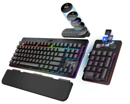 MOUNTAIN Everest MAX Gaming Tastatur - MX Brown, ANSI, US-Layout, Negro