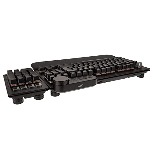 MOUNTAIN Everest MAX Gaming Tastatur - MX Rojo, ISO, FR-Layout, Negro