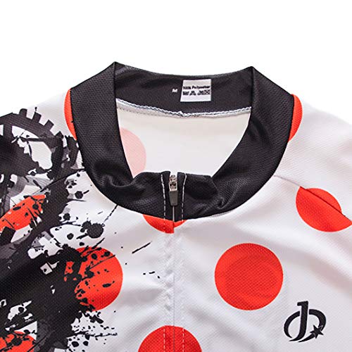 Moxilyn Camisetas de Ciclismo para Hombre, Camiseta Corta, Top de Ciclismo, Jerseys de Ciclismo, Ropa de Ciclismo, Mountain Bike/MTB Shirt, Transpirable y Que Absorbe El Sudor, Secado Rápido