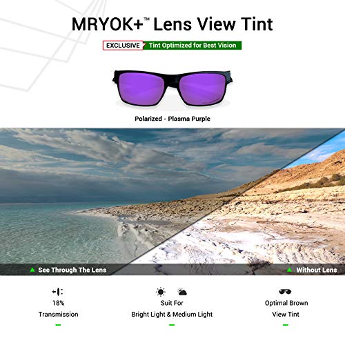 Mryok - Lentes de repuesto para Oakley Half Jacket 2.0