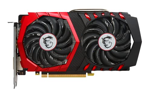 MSI GeForce GTX 1050 Ti Gaming X 4G - Tarjeta gráfica (refrigeración Twin Frozr Vi, 4 GB Memoria GDDR5)