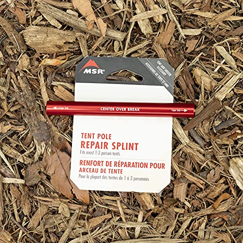 MSR - Tent Pole Repair Splint, Color Red