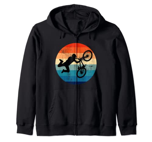 MTB Salto Dirt Bike Tailwhip Biker Bikepark Bicicleta bmx Sudadera con Capucha