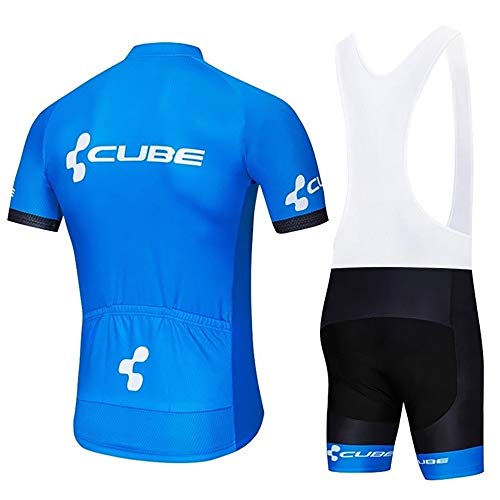 MTBHW Equipacion Ciclismo Hombre Ropa Ciclista y Pantalones Cortos Conjunto Ciclismo Verano