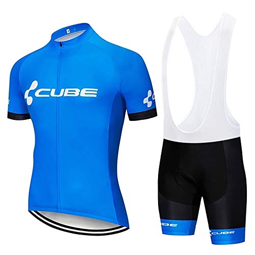MTBHW Equipacion Ciclismo Hombre Ropa Ciclista y Pantalones Cortos Conjunto Ciclismo Verano