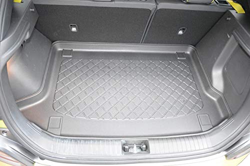 MTM Bandeja Maletero para Hyundai Kona Hybrid/Electric 11.2017- a Medida, Alfombra Cubeta Protectora Antideslizante, cód. 7595