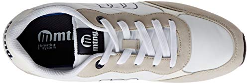 MTNG Attitude 84361C, Zapatillas Hombre, Blanco (Cato Blanco Roto C48966), 43 EU