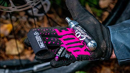 Muc Off Co2 Inflator Kit MTB, Inkl. 2x 25 g Co2 Kartusche & Neoprenhülle, 2117