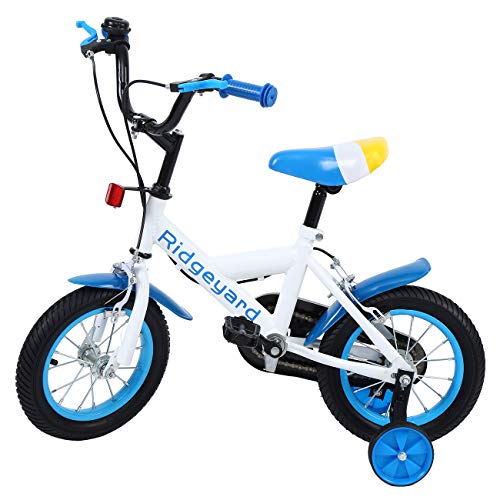 MuGuang - Bicicleta infantil de equilibrio para niños de 3 a 6 años (azul)