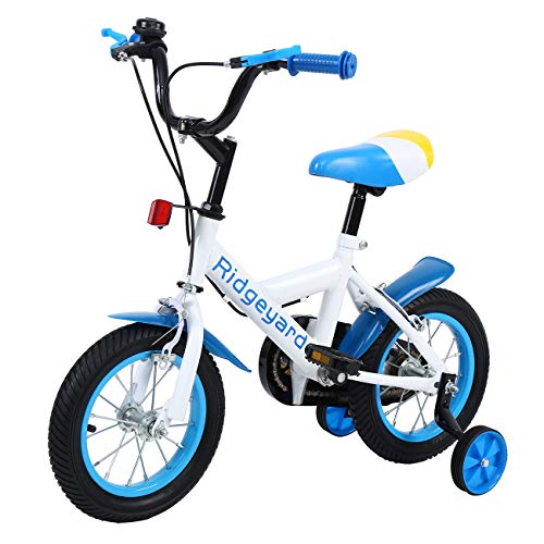 MuGuang - Bicicleta infantil de equilibrio para niños de 3 a 6 años (azul)