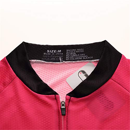 Mujeres Ciclismo Jersey Manga Corta Bicicletas Cothing Transpirable Ciclismo Camisa Top Secado Rápido