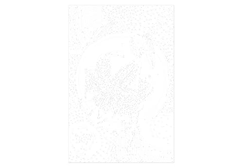 murando Pintura por Números Abstracto Flores Lily 40x60 cm Cuadros de Colorear por Números Kit para Pintar en Lienzo con Marco DIY Bricolaje Adultos Niños Decoracion de Pared Regalos n-A-1687-d-a