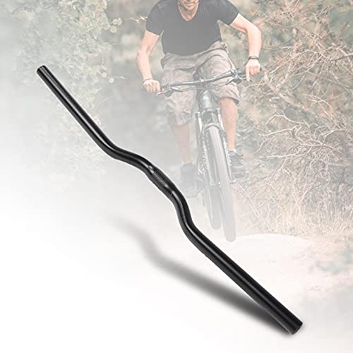 Mutuer Manillar de Bicicleta de montaña Plano/Vertical, Manillar clásico clásico FMF de aleación de Aluminio para Bicicleta de Carretera de montaña